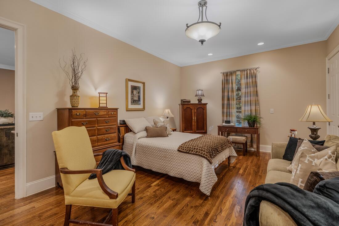 Main-level guest suite
